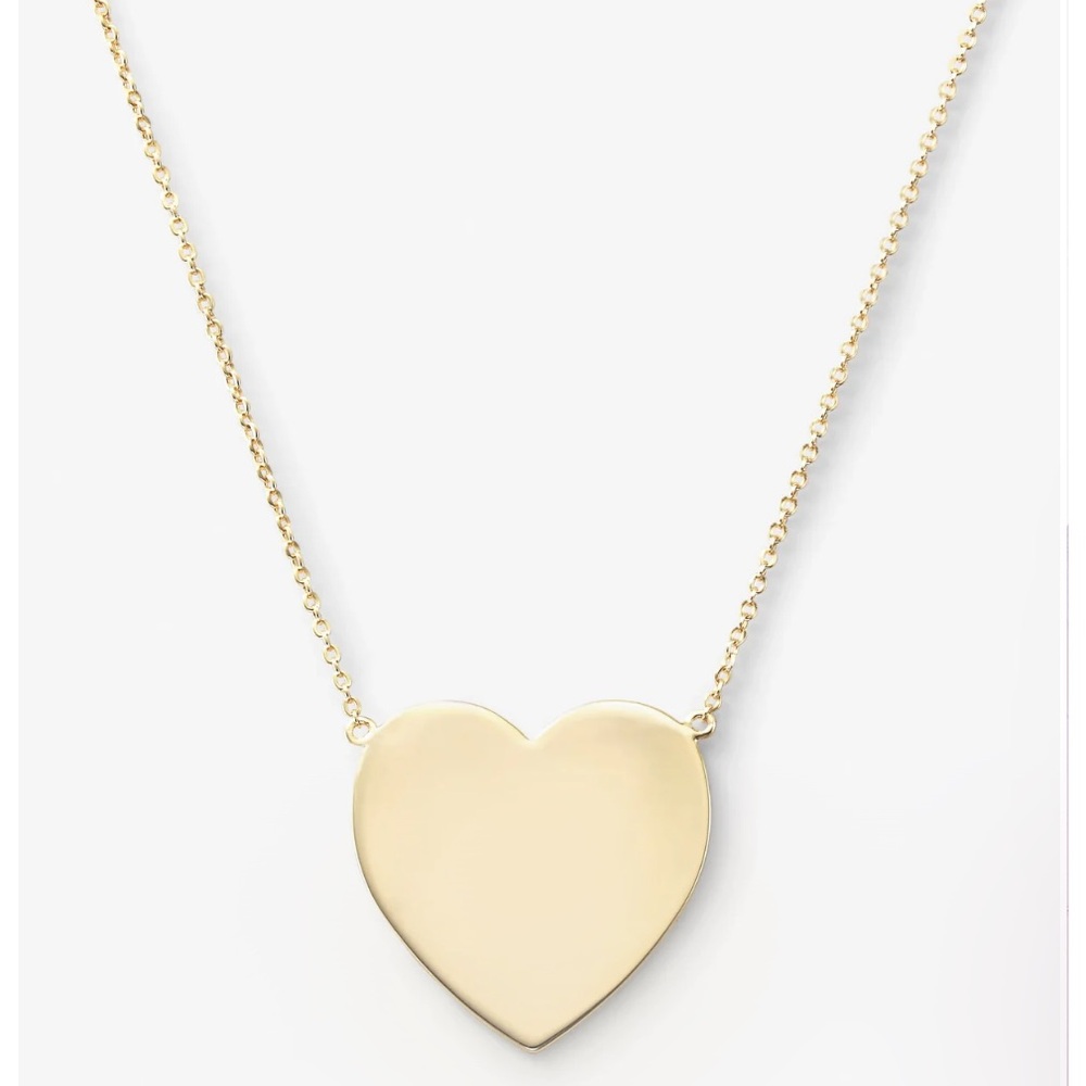 Melinda Maria Gold Heart Necklace